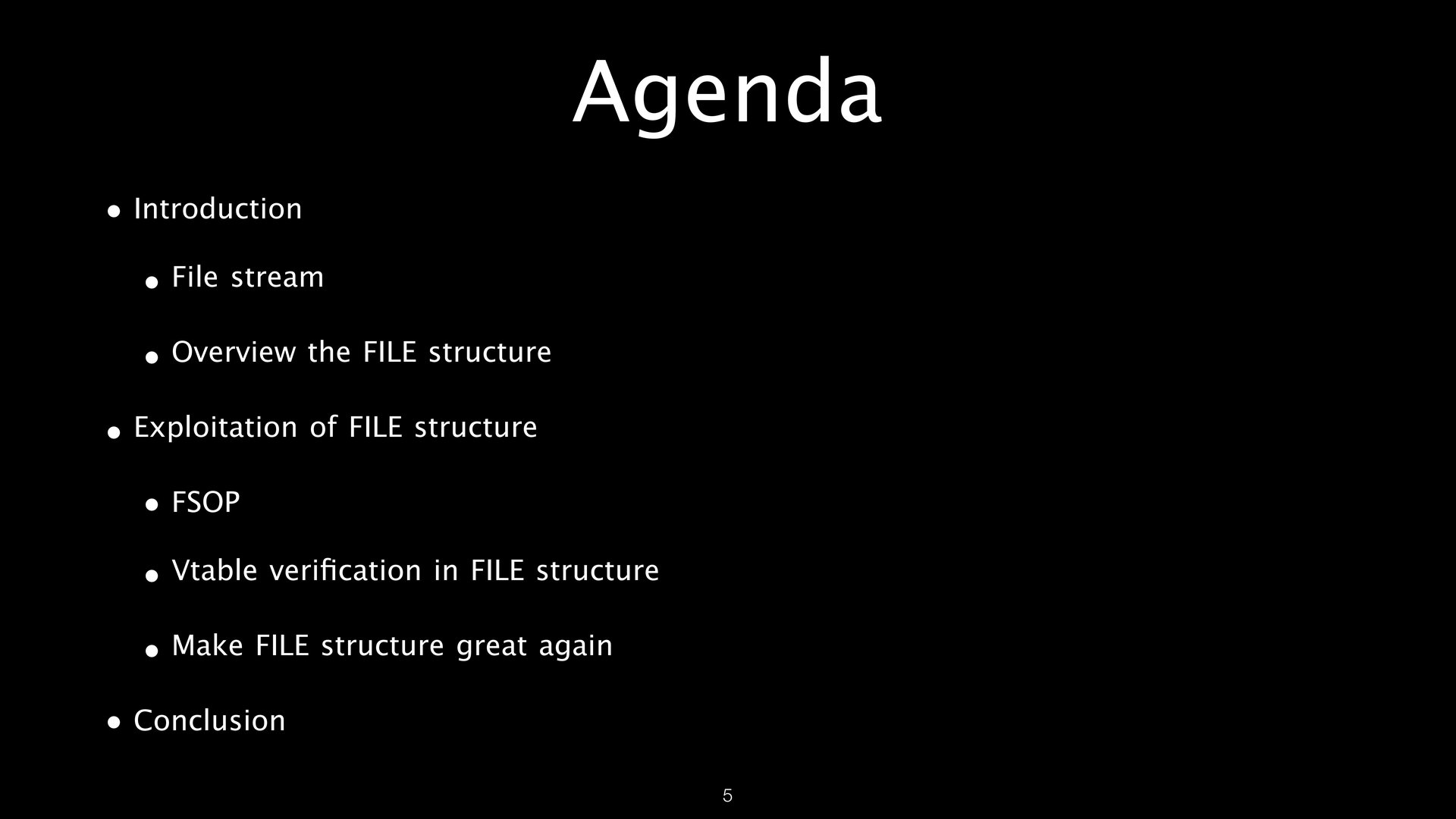 FILE Structures page 5